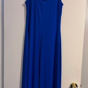 VENUS Front Slit beach dress Blue size M